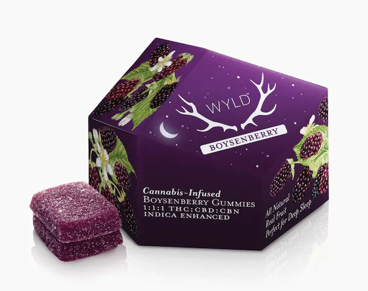 Wyld - BOYSENBERRY THC:CBD:CBN Main Image