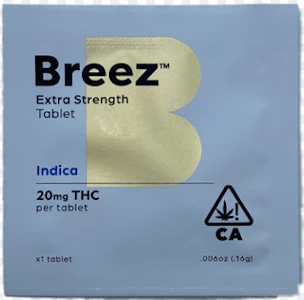 Breez - INDICA, 20 MG THC