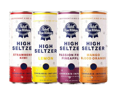 Pabst blue ribbon - LEMON 10MG SINGLE