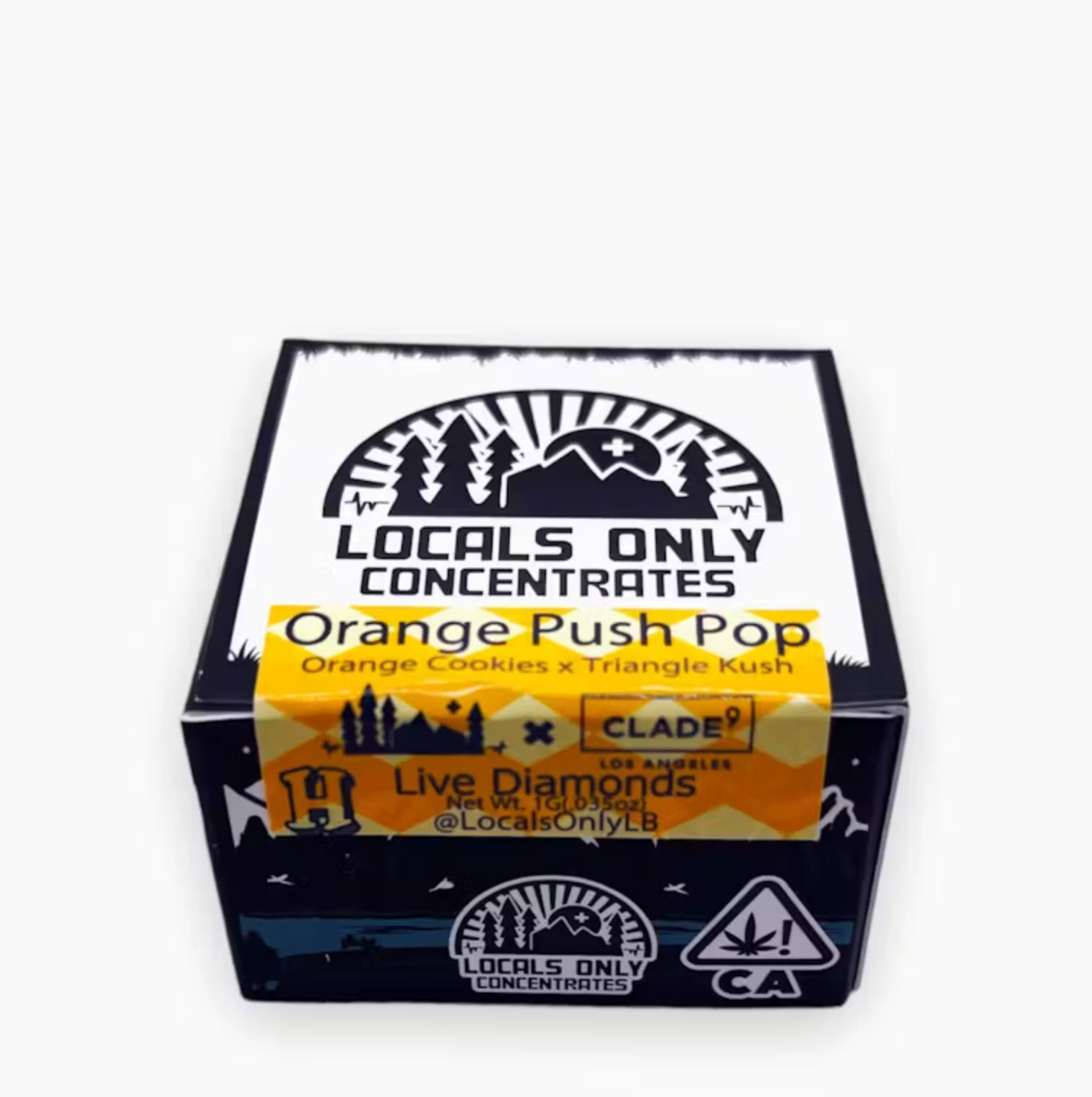Locals only - ORANGE PUSH POP DIAMONDS Main Image