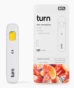 Turn - BOTANICA BLENDS - DISPOSABLE - TURN UP - THE MANDARIN - (1G)