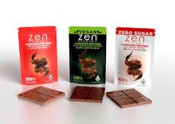 CHOCOLATE - ZEN - SUGAR FREE MILK CHOCOLATE 100MG