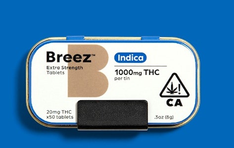 Breeze - EXTRA STRENGTH TABLET TINS (INDICA)