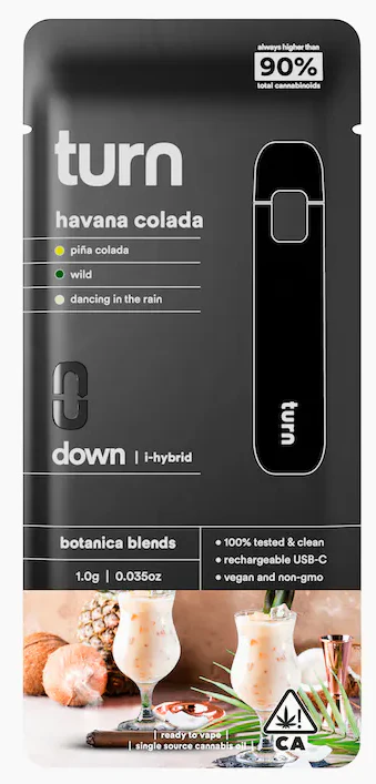 Turn - TURN | HAVANA COLADA DISPO 1G Main Image