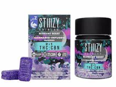 Stiiizy - MIDNIGHT BERRY GUMMIES - 10 PACK