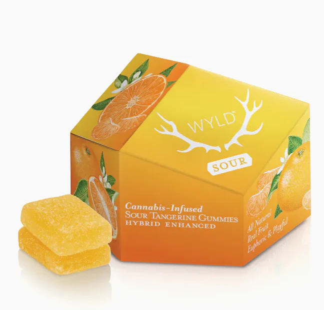 Wyld - SOUR TANGERINE GUMMIES Main Image