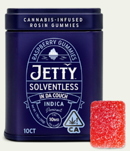 Jetty - RASPBERRY LIVE ROSIN 10PC TIN