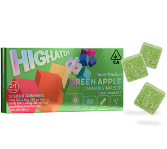 Highatus - GREEN APPLE CBD 10PK