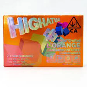 Cannabiotix - HIGHATUS - SOUR GUMMIES 2PK - L'ORANGE