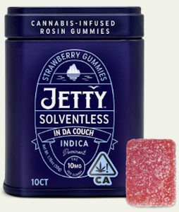 Jetty - STRAWBERRY LIVE ROSIN 10PC TIN