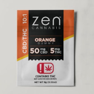 Zen - ORANGE 1:10 GUMMIES