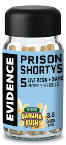 Evidence - EVIDENCE | BANANA KUSH-PRISON SHORTYS 5PK-3.5G