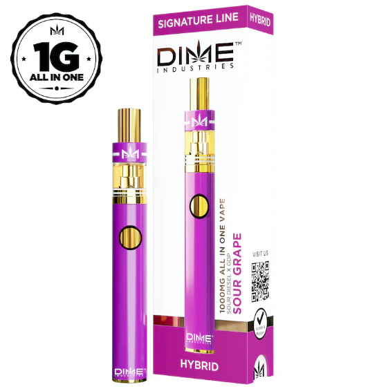 Dime industries - SOUR GRAPE DISPO 1G Main Image