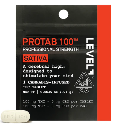 Protab - LEVEL HASHTAB 100 SATIVA 1-PIECE Main Image
